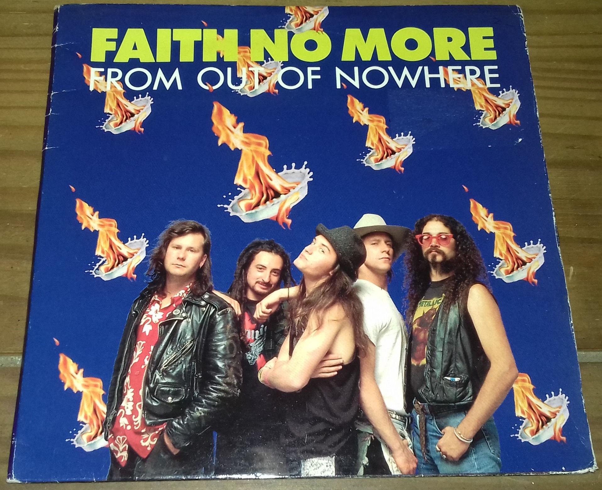 Faith No More - From Out Of Nowhere (7", Single, Gat) (Slash, London Records)