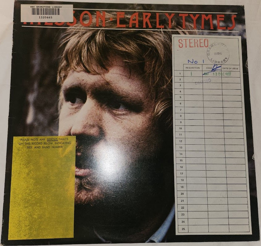 Harry Nilsson - Early Tymes (LP, Comp) (DJM Records (2))