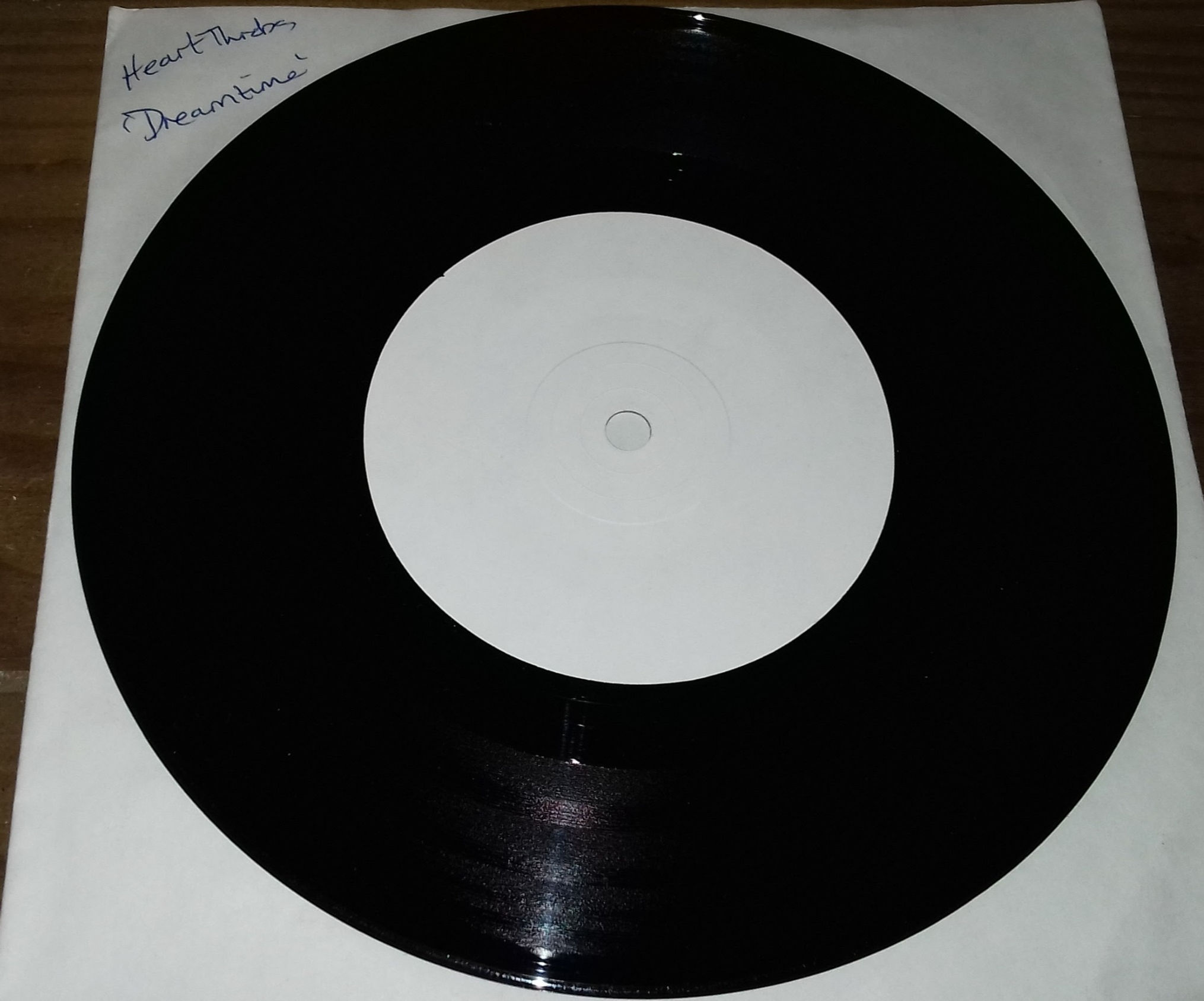 The Heart Throbs - I Wonder Why (7", Single, Promo, W/Lbl) (One Little Indian)