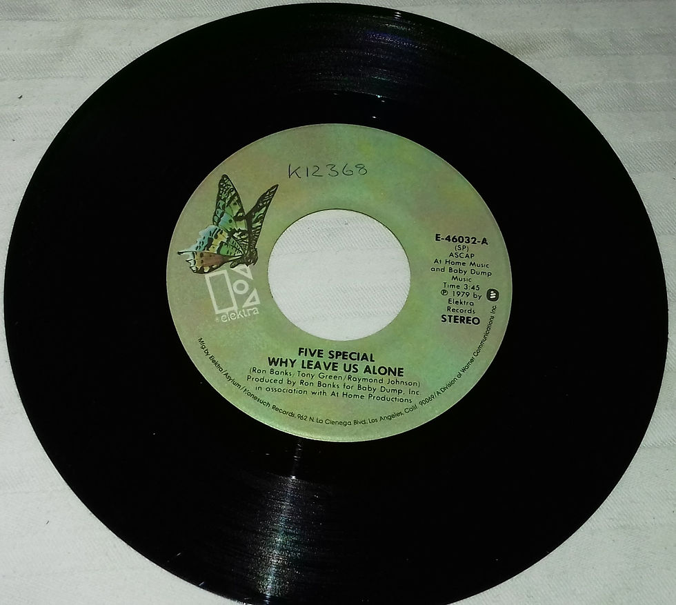 Five Special - Why Leave Us Alone (7", SP ) (Elektra)