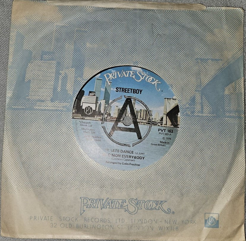 Streetboy - Let's Dance (7", Single, Promo) (Private Stock)