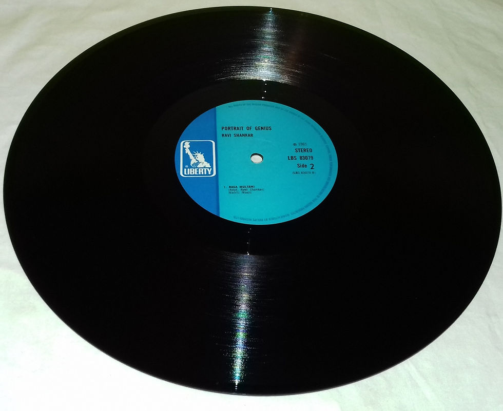 ภาพขนาดย่อ: Ravi Shankar - Portrait Of Genius (LP, Album, RE) (Liberty, Liberty)