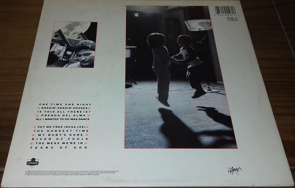 Miniature : Los Lobos - By The Light Of The Moon (LP, Album) (Slash, London American Recordi