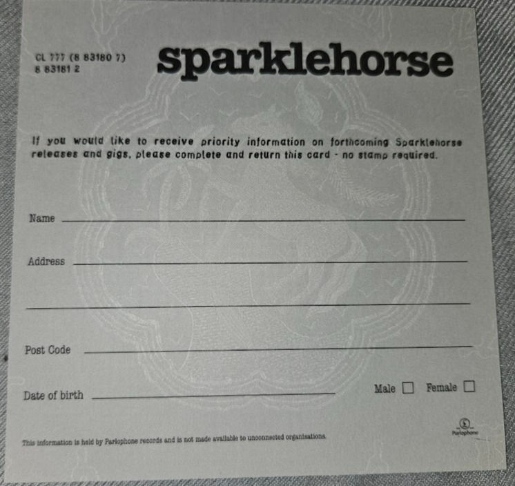 Thumbnail: Sparklehorse - Rainmaker (7", Single) (Parlophone, Parlophone)