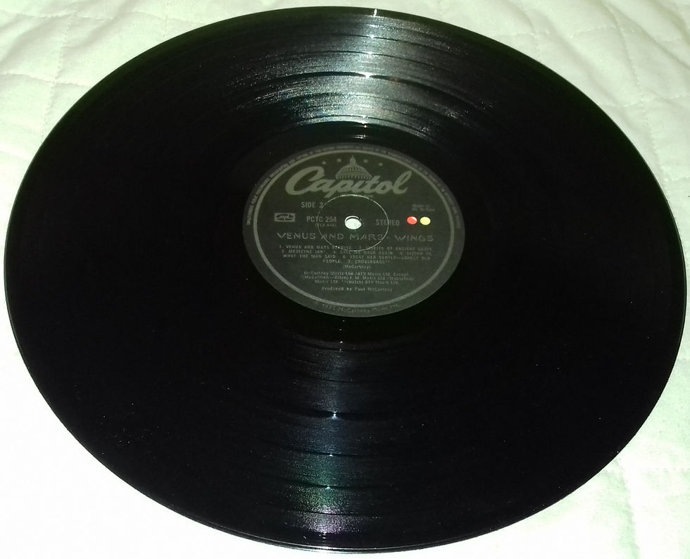 Pikkukuva: Wings  - Venus And Mars (LP, Album) (Capitol Records, Capitol Records, MPL (2