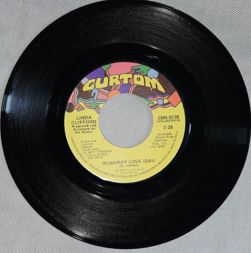 Linda Clifford - Runaway Love (Edit) / Broadway Gypsy Lady (7", Win) (Curtom)