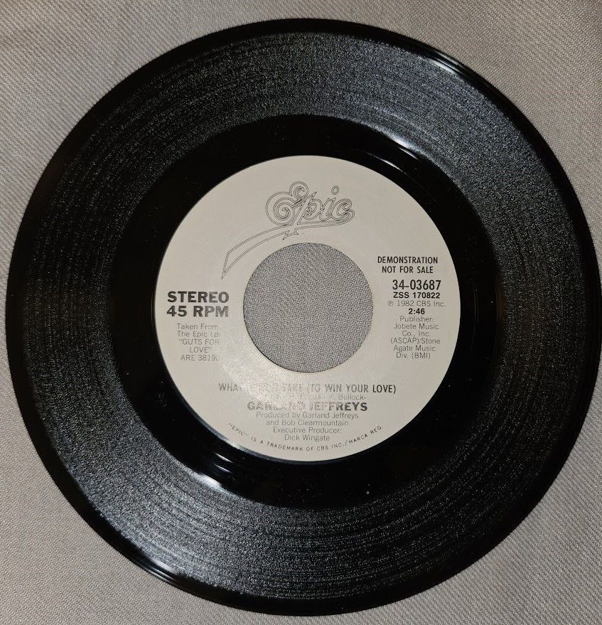 Garland Jeffreys - What Does It Take (To Win Your Love) (7", Single, Promo, Styr