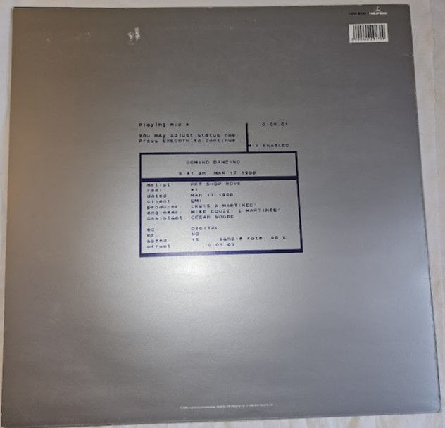 Pikkukuva: Pet Shop Boys - Domino Dancing (12", Ltd, Dou) (Parlophone)