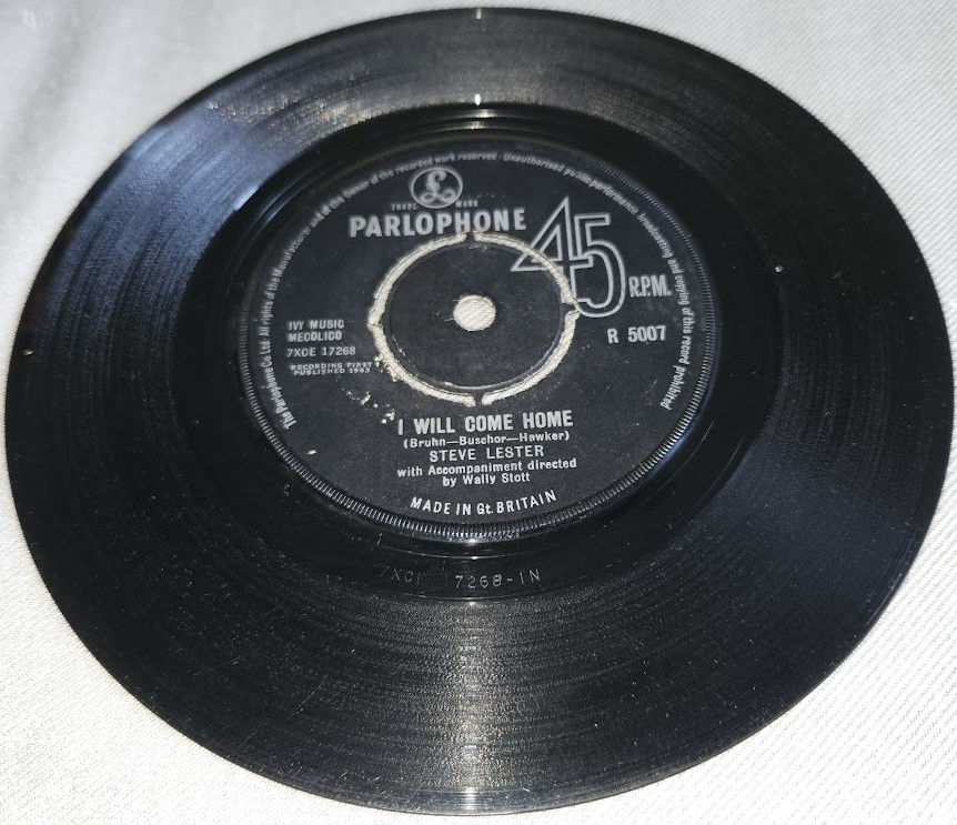 Miniaturbild: Steve Lester  - I Will Come Home (7") (Parlophone)