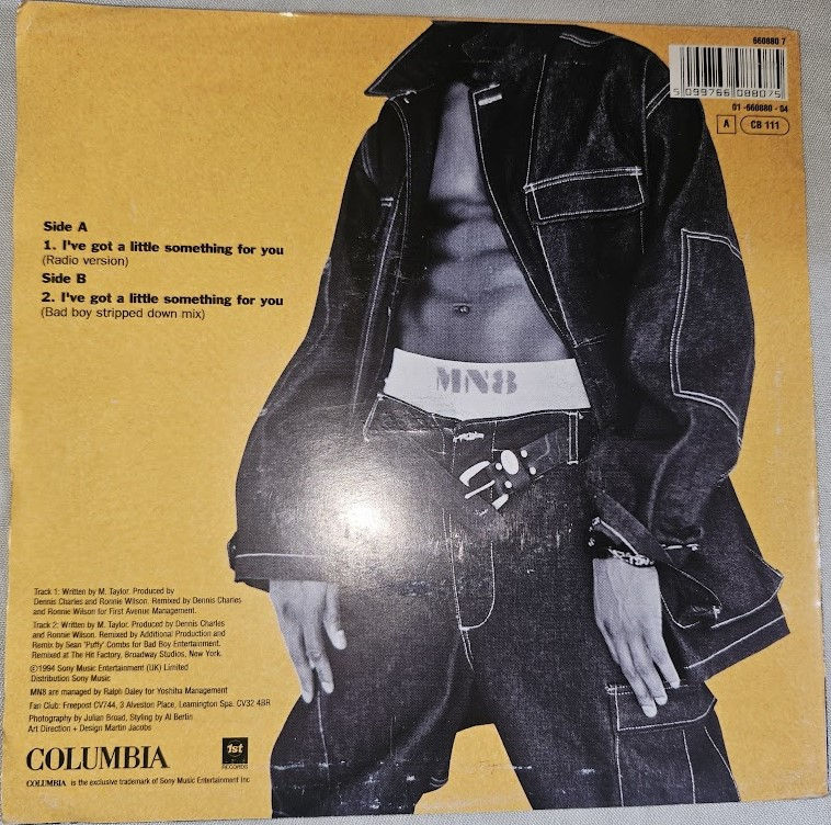 Miniatyrbild: MN8 - I've Got A Little Something For You (7", Single) (Columbia, 1st Avenue Rec