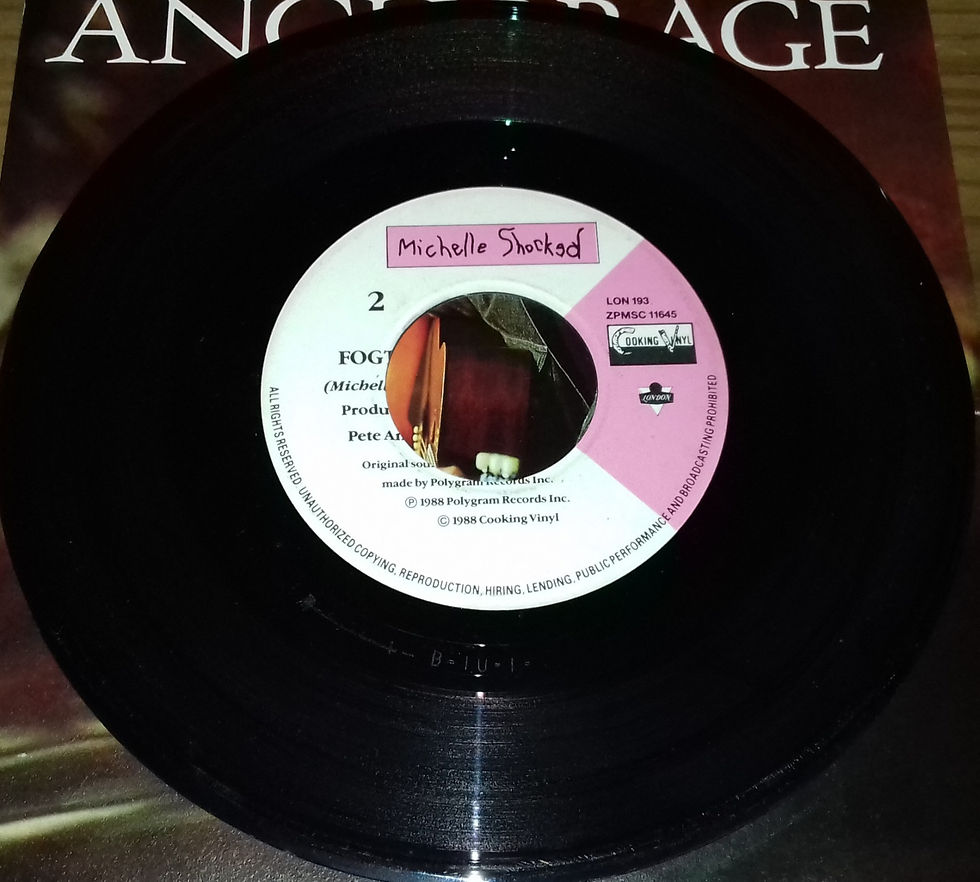 Miniature : Michelle Shocked - Anchorage (7", Single) (Cooking Vinyl, London Records)