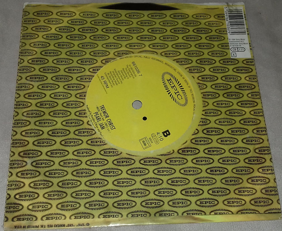 Miniatura: Pearl Jam - Spin The Black Circle (7", Single) (Epic, Epic)
