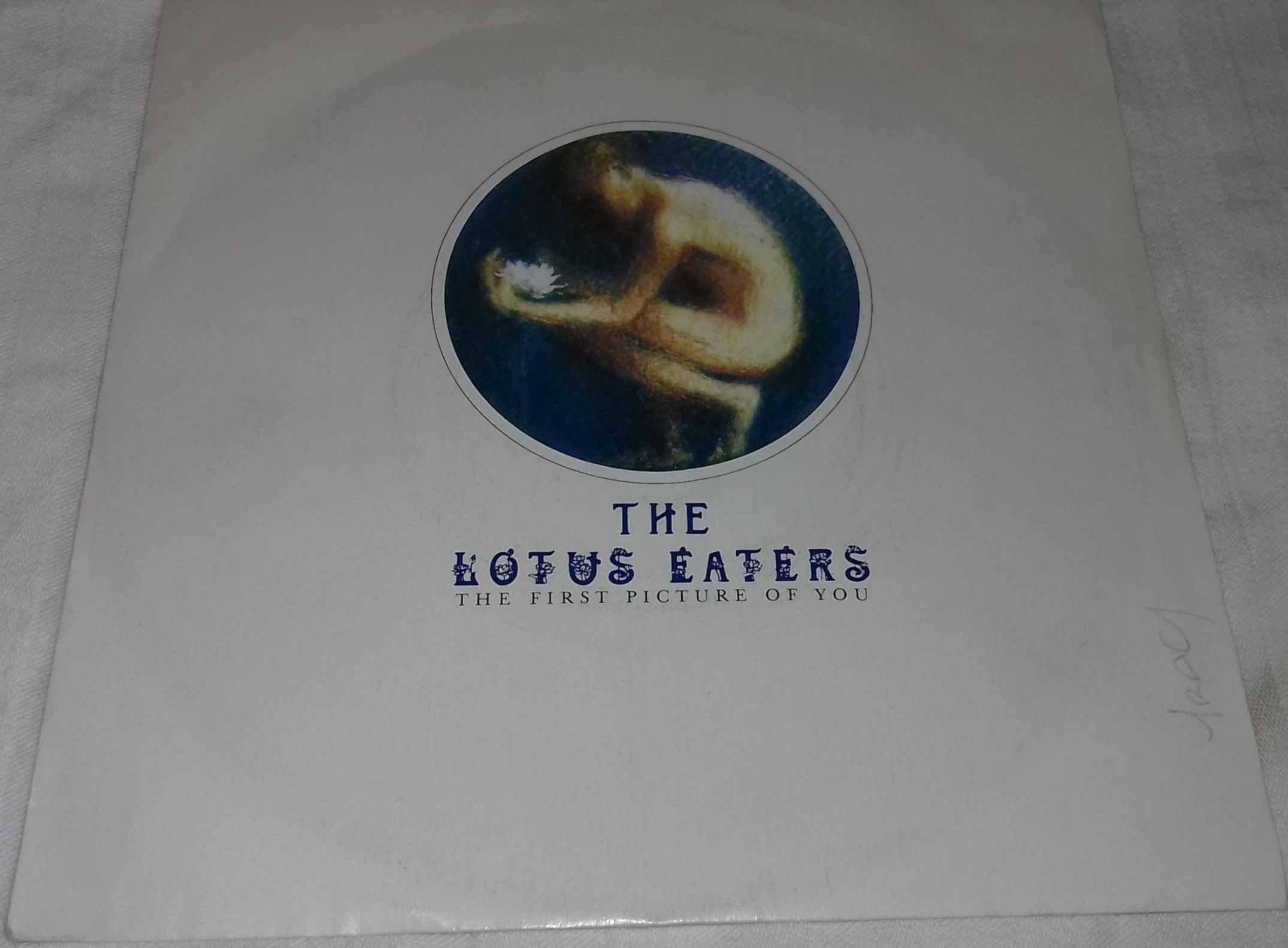The Lotus Eaters - The First Picture Of You (7", Single, Blu) (Sylvan Records, A