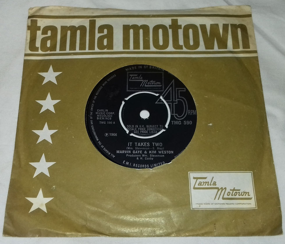 Marvin Gaye & Kim Weston - It Takes Two (7", Single, 1st) (Tamla Motown)