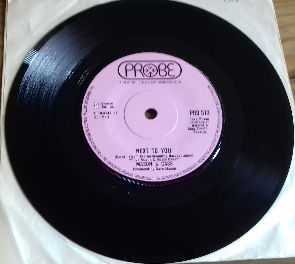 ภาพขนาดย่อ: Mason* & Cass* - Something To Make You Happy (7") (Probe)