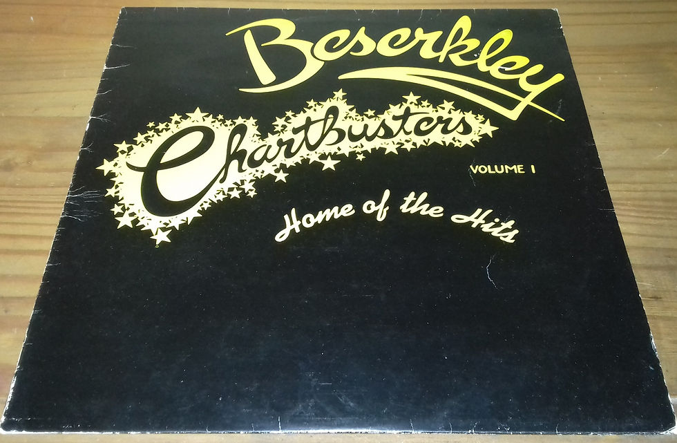 Various - Beserkley Chartbusters Volume 1 (LP, Comp, RE) (Beserkley)