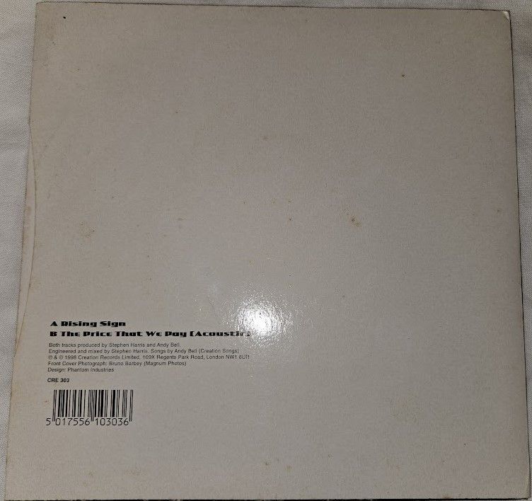 Miniatura: Hurricane #1 - Rising Sign (7", Single) (Creation Records)