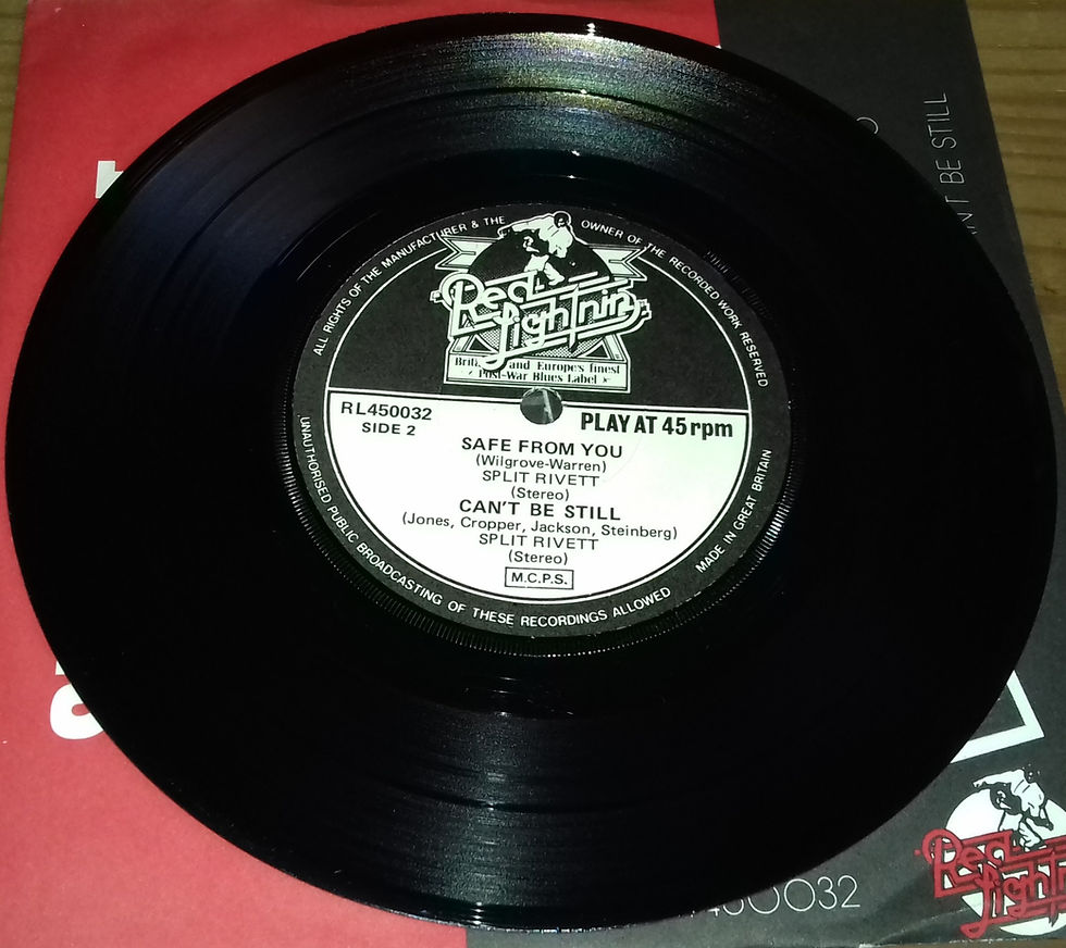 ภาพขนาดย่อ: Split Rivitt - Soul Limbo (7") (Red Lightnin')