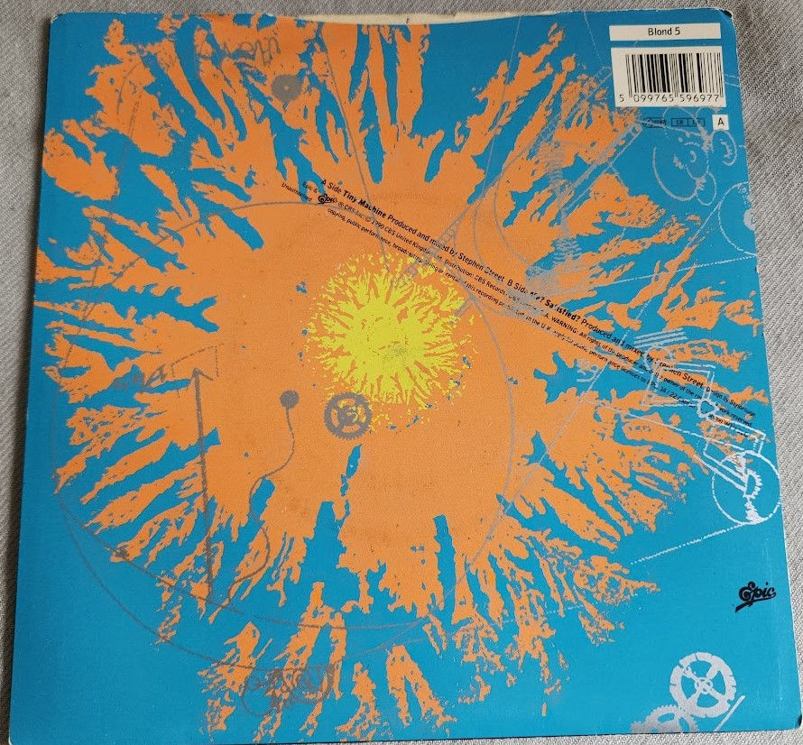 Miniatura: The Darling Buds - Tiny Machine (7", Single) (Epic)