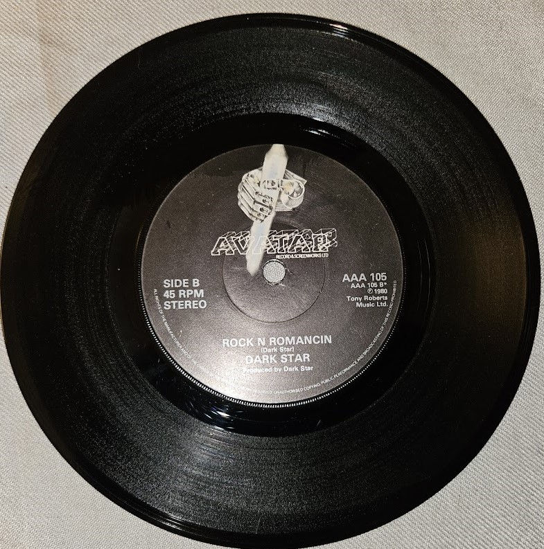 תמונה ממוזערת: Dark Star  - Lady Of Mars (7", Single) (Avatar Record & Screenworks Ltd)