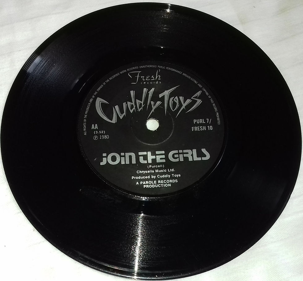 ภาพขนาดย่อ: Cuddly Toys - Madman / Join The Girls (7", Single) (Parole Records, Fresh Record