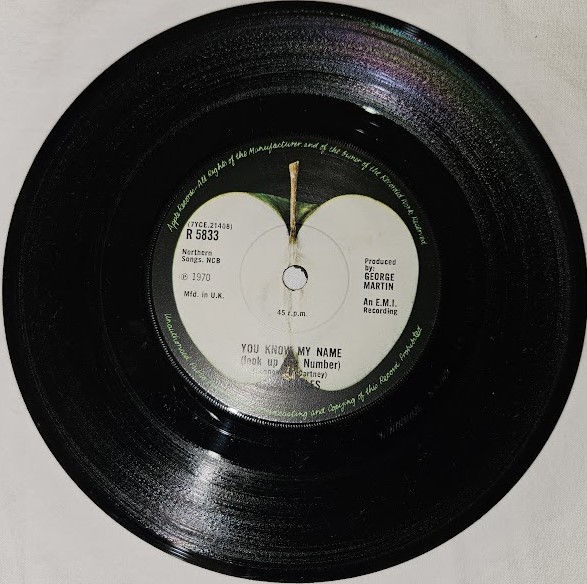 Miniaturbild: The Beatles - Let It Be (7", Single, Sol) (Apple Records)