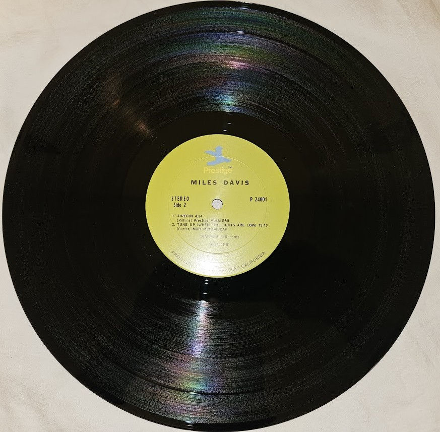 Miniature : Miles Davis - Miles Davis (2xLP, Comp, RE, RM) (Prestige, Prestige, Prestige)