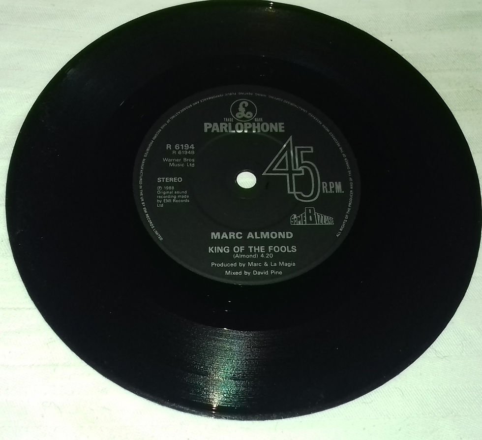 ภาพขนาดย่อ: Marc Almond - Bitter-Sweet (7", Single) (Parlophone, Some Bizzare)