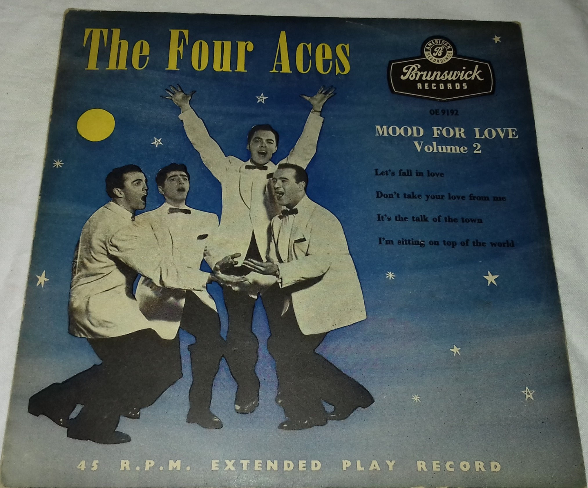 The Four Aces, Al Alberts - Mood For Love Volume 2 (7", EP) (Brunswick)