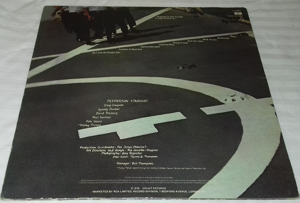 ภาพขนาดย่อ: Jefferson Starship - Freedom At Point Zero (LP, Album) (Grunt (3), Grunt (3))