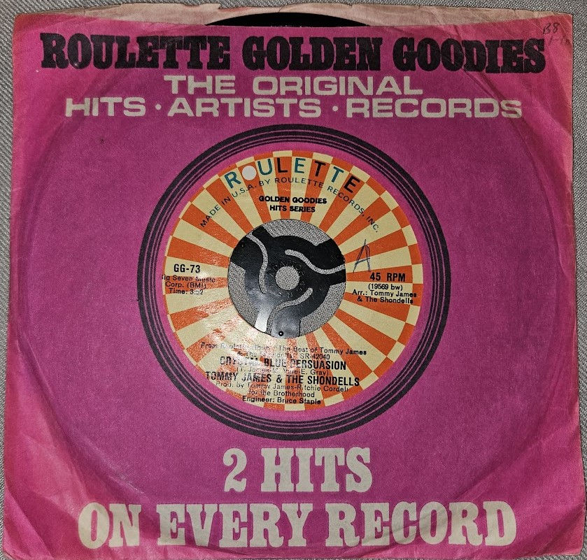 Tommy James & The Shondells - Mony Mony/Crystal Blue Persuasion (7", Mono, RE)