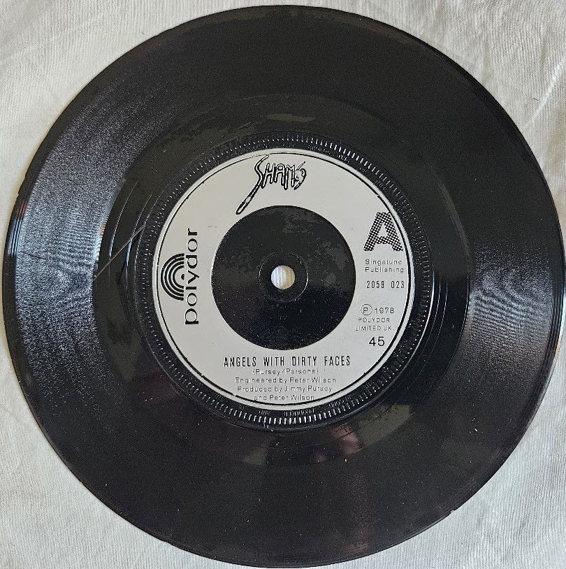 Sham 69 - Angels With Dirty Faces (7", Single, Com) (Polydor)