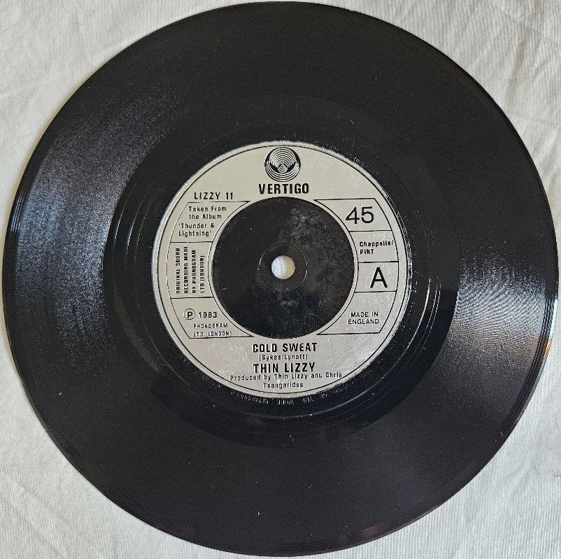Thumbnail: Thin Lizzy - Cold Sweat (7", Single + 7", Single, Ltd, Promo) (Vertigo, Vertigo,
