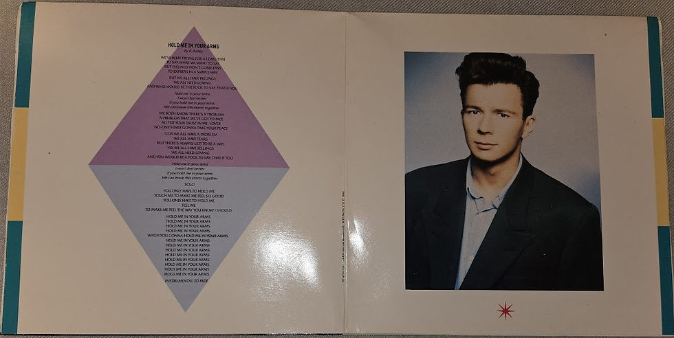 Miniaturbild: Rick Astley - Hold Me In Your Arms (7", Ltd, Gat) (RCA)