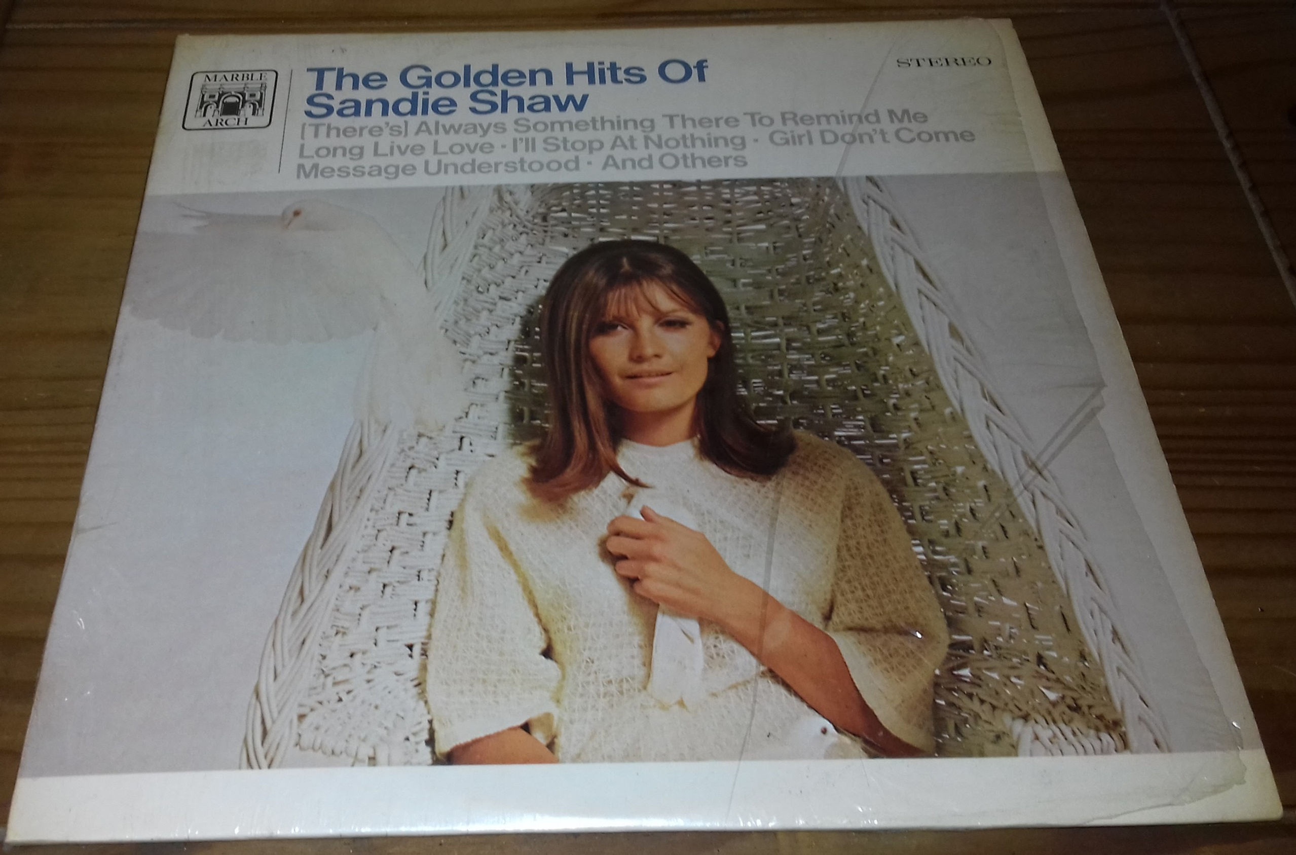 Sandie Shaw - The Golden Hits Of Sandie Shaw (LP, Comp) (Marble Arch)