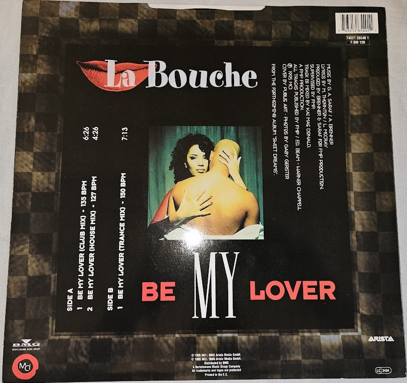 ภาพขนาดย่อ: La Bouche - Be My Lover (12") (Arista)