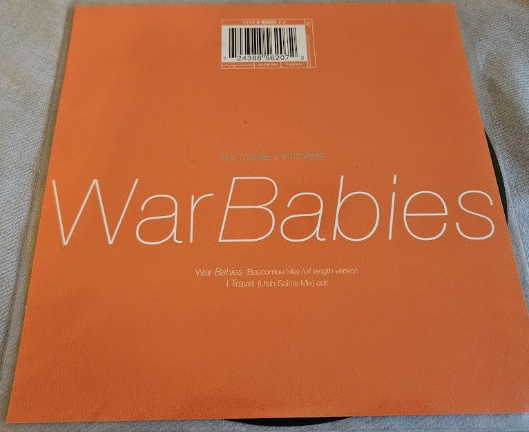 Miniatura: Simple Minds - War Babies (7", Single) (Chrysalis, Chrysalis)