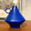 Miniature : JOLI VASE VINTAGE BLEU ELECTRIQUE