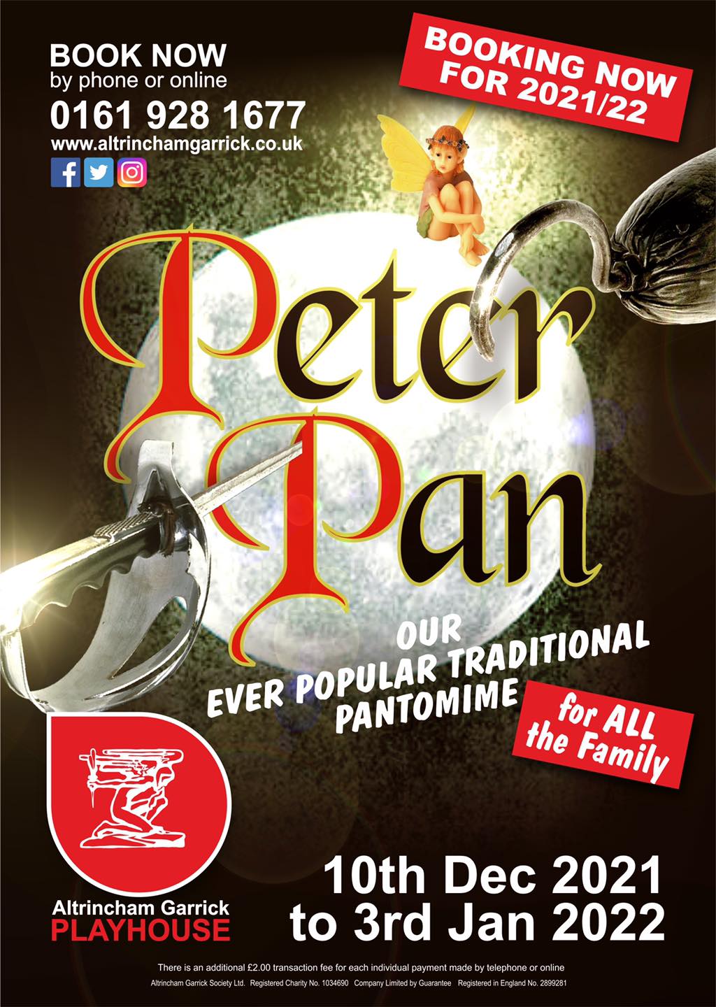 Peter Pan - The Garrick Pantomime