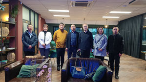 栖霞区领导带队赴荷兰调研欣华恒欧洲研发中心