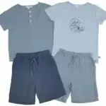 Miniaturbild: Enfant.terrible Musselin Shorts blau Kinder