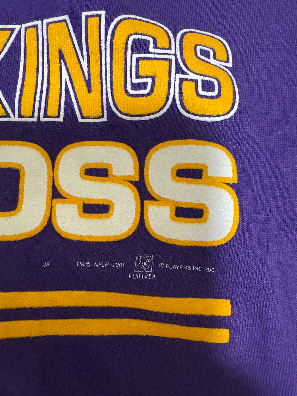 Thumbnail: Vintage Y2K NFL Minnesota Vikings Randy Moss T-Shirt (XL)