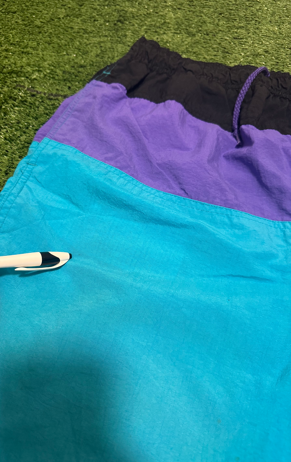 Thumbnail: Vintage 80s ZZ Surf Swimming Shorts (L)