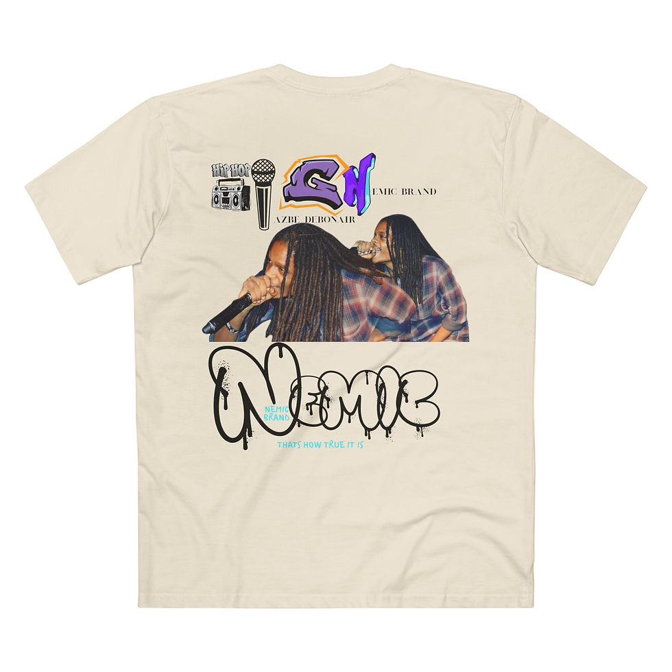 Thumbnail: Nemic Brand Gazbe Concert BIG G Tee – Unisex Colorways