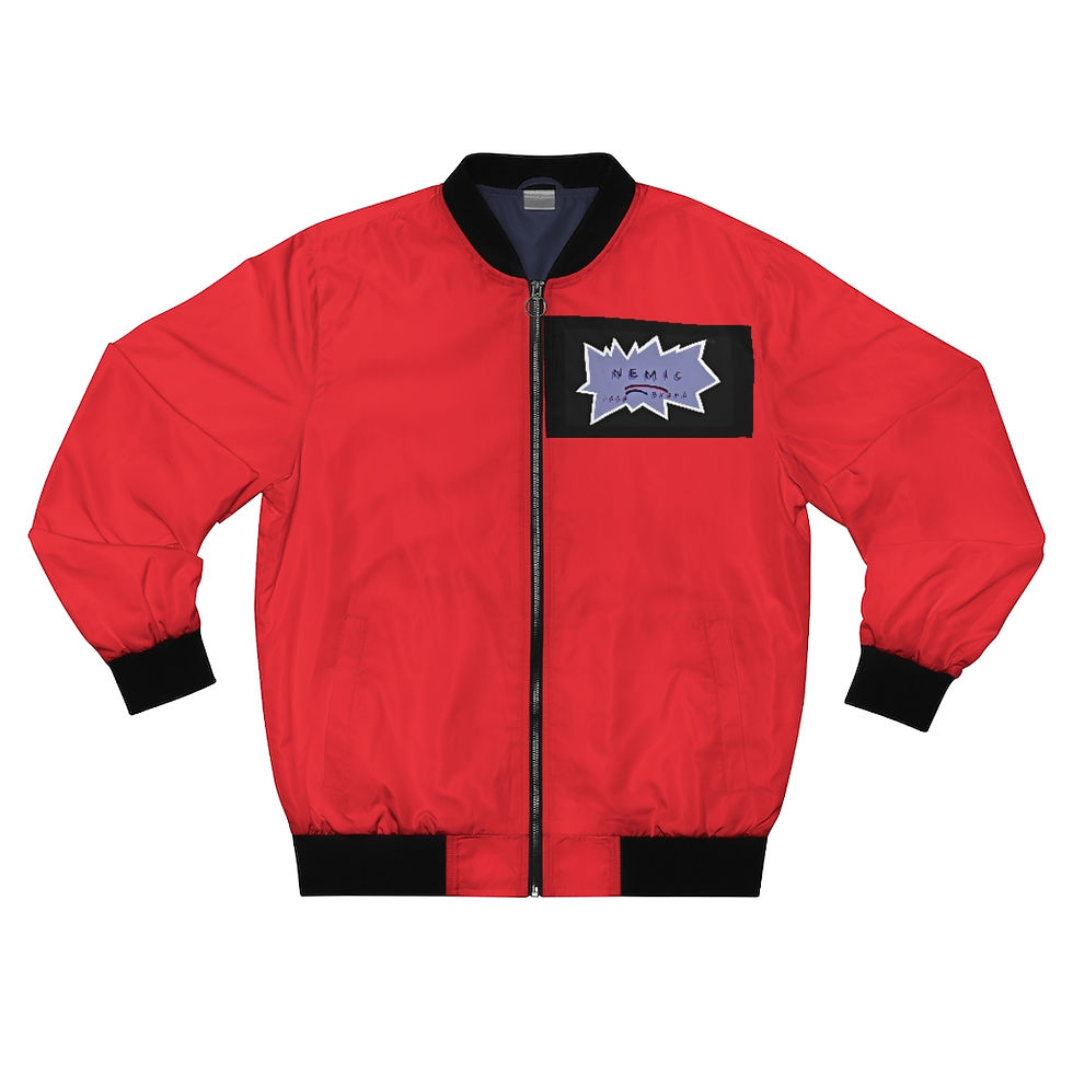 Nemic Brand "NemicBrat Rugsters" Bomber Jacket