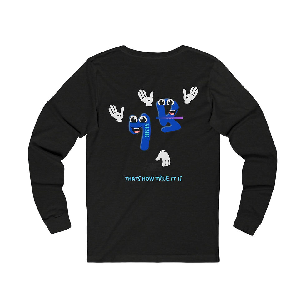 Thumbnail: Nemic Brand Baby Mascots - Long Sleeve 