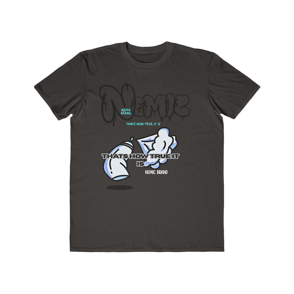 Thumbnail: Nemic Brand Thats How True It Is Throw Up - Men