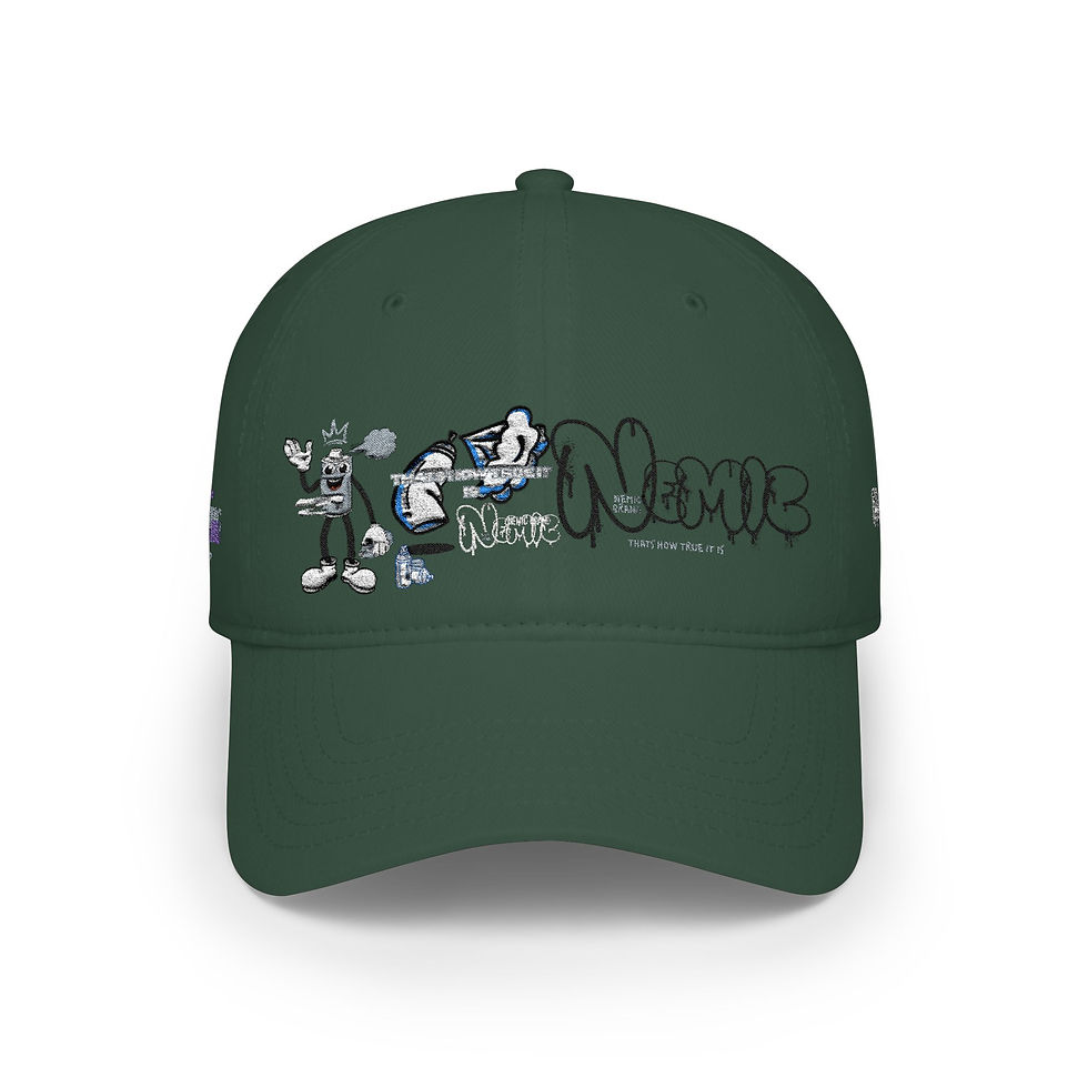 Thumbnail: NEMIC BRAND GRAFF Low Baseball Cap 