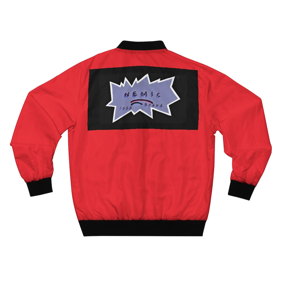 Thumbnail: Nemic Brand "NemicBrat Rugsters" Bomber Jacket