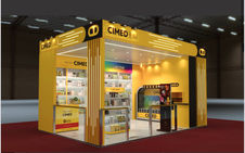 O nosso desfio neste evento foi o tempo, entre aprovação e montagem tivemos apenas um mês para a entrega que foi feita com muito sucesso.